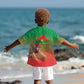Burkina Faso I Stand With Traore Kid Hawaiian Shirt African Pattern