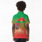 Burkina Faso I Stand With Traore Kid Polo Shirt African Pattern