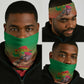 Burkina Faso I Stand Traore Neck Gaiter African Pattern LT15