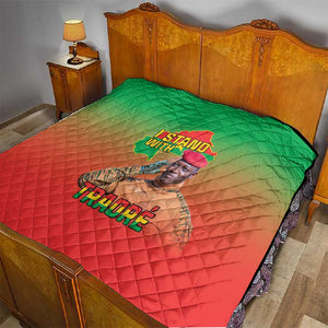 Burkina Faso I Stand With Traore Quilt African Pattern