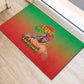 Burkina Faso I Stand With Traore Rubber Doormat African Pattern