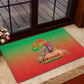 Burkina Faso I Stand With Traore Rubber Doormat African Pattern