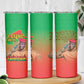 Burkina Faso I Stand With Traore Skinny Tumbler African Pattern