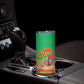 Burkina Faso I Stand With Traore Skinny Tumbler African Pattern