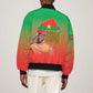 Burkina Faso I Stand With Traore Sleeve Zip Bomber Jacket African Pattern