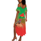 Burkina Faso I Stand With Traore Summer Maxi Dress African Pattern