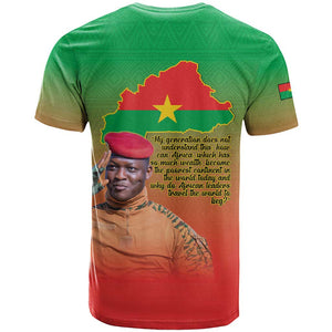 Burkina Faso I Stand With Traore T shirt African Pattern