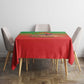 Burkina Faso I Stand With Traore Tablecloth African Pattern