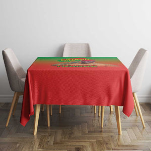 Burkina Faso I Stand With Traore Tablecloth African Pattern