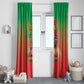 Burkina Faso I Stand With Traore Window Curtain African Pattern