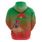 Burkina Faso I Stand With Traore Zip Hoodie African Pattern
