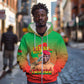 Burkina Faso I Stand With Traore Zip Hoodie African Pattern