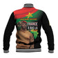 Traore Burkina Faso A Bas La Francafrique Baseball Jacket