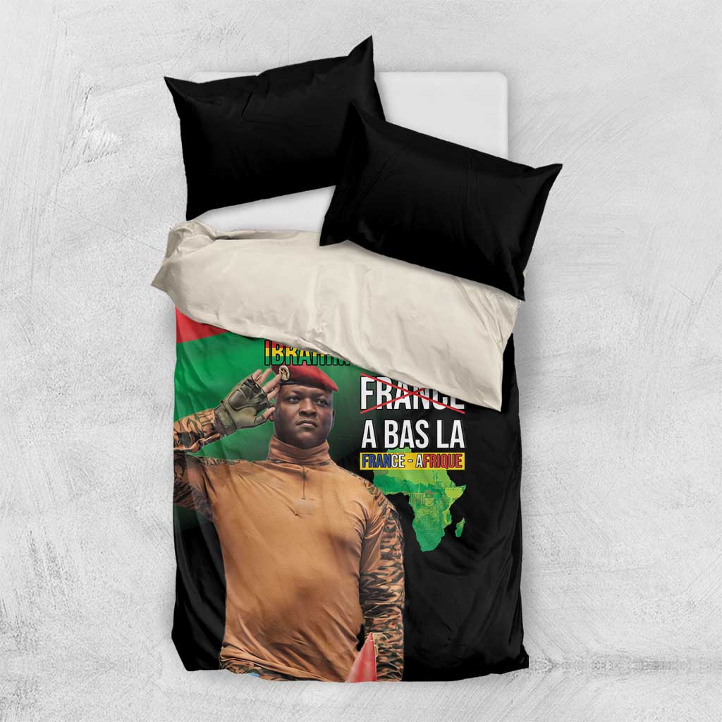Traore Burkina Faso A Bas La Francafrique Bedding Set