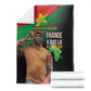 Traore Burkina Faso A Bas La Francafrique Blanket