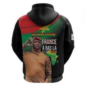 Traore Burkina Faso A Bas La Francafrique Hoodie