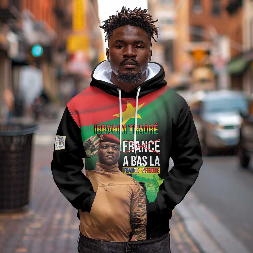 Traore Burkina Faso A Bas La Francafrique Hoodie