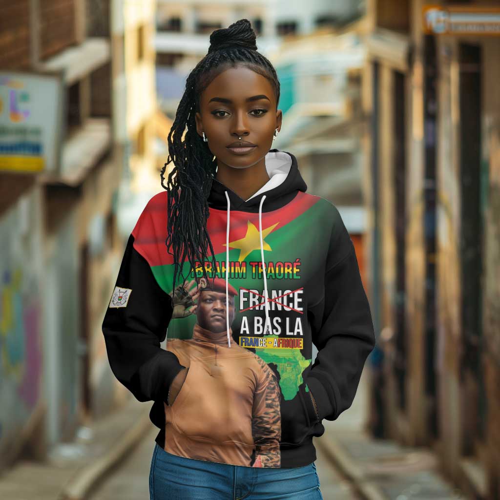 Traore Burkina Faso A Bas La Francafrique Hoodie