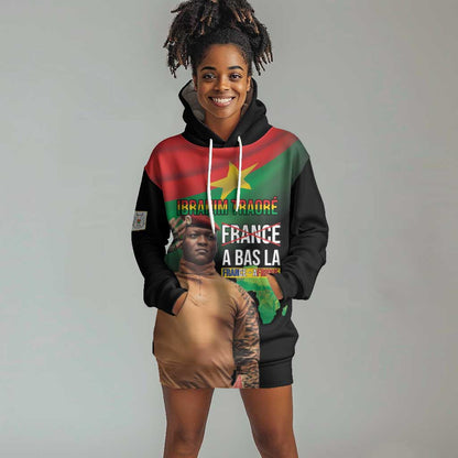 Traore Burkina Faso A Bas La Francafrique Hoodie Dress