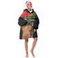 Traore Burkina Faso A Bas La Francafrique Kid Wearable Blanket Hoodie