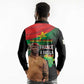 Traore Burkina Faso A Bas La Francafrique Long Sleeve Polo Shirt