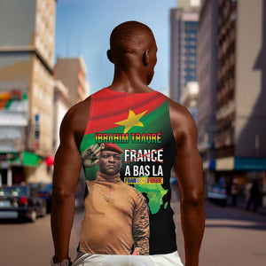 Traore Burkina Faso A Bas La Francafrique Men Tank Top