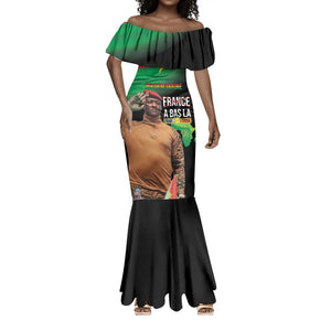 Traore Burkina Faso A Bas La Francafrique Mermaid Dress