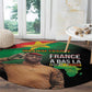 Traore Burkina Faso A Bas La Francafrique Round Carpet