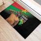 Traore Burkina Faso A Bas La Francafrique Rubber Doormat