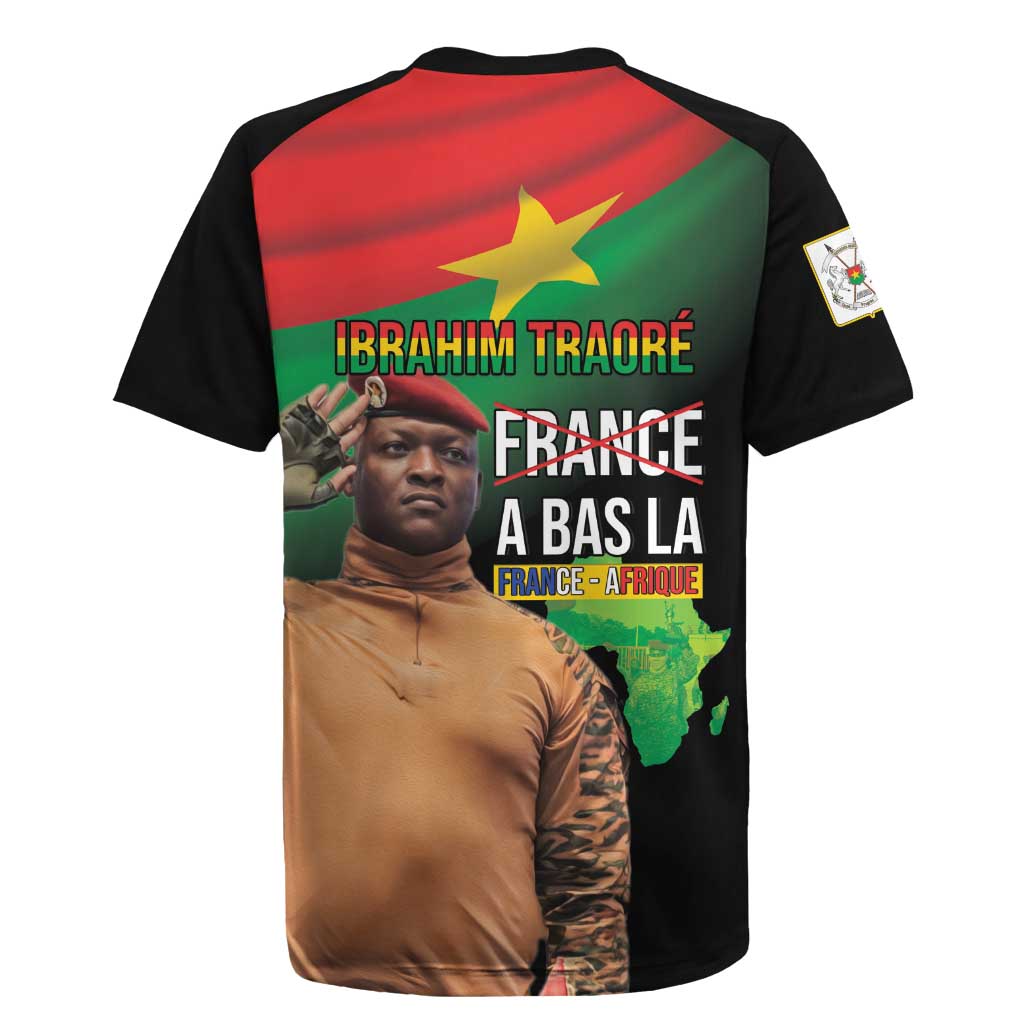 Traore Burkina Faso A Bas La Francafrique Rugby Jersey