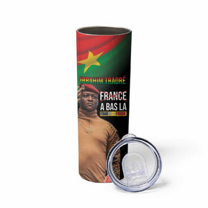 Traore Burkina Faso A Bas La Francafrique Skinny Tumbler