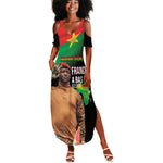 Traore Burkina Faso A Bas La Francafrique Summer Maxi Dress