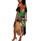 Traore Burkina Faso A Bas La Francafrique Summer Maxi Dress