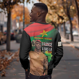 Traore Burkina Faso A Bas La Francafrique Sweatshirt