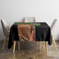 Traore Burkina Faso A Bas La Francafrique Tablecloth