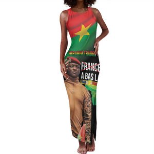 Traore Burkina Faso A Bas La Francafrique Tank Maxi Dress