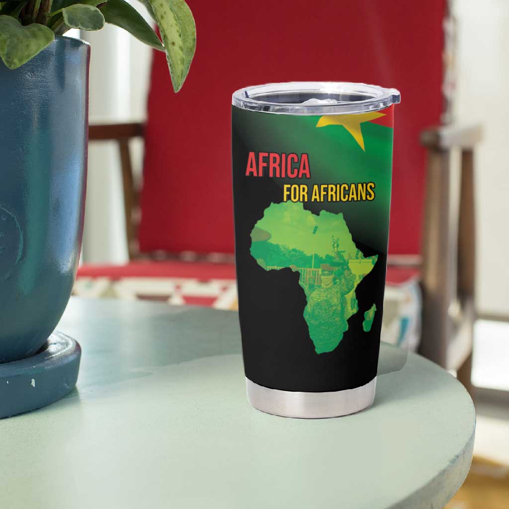 Traore Burkina Faso A Bas La Francafrique Tumbler Cup