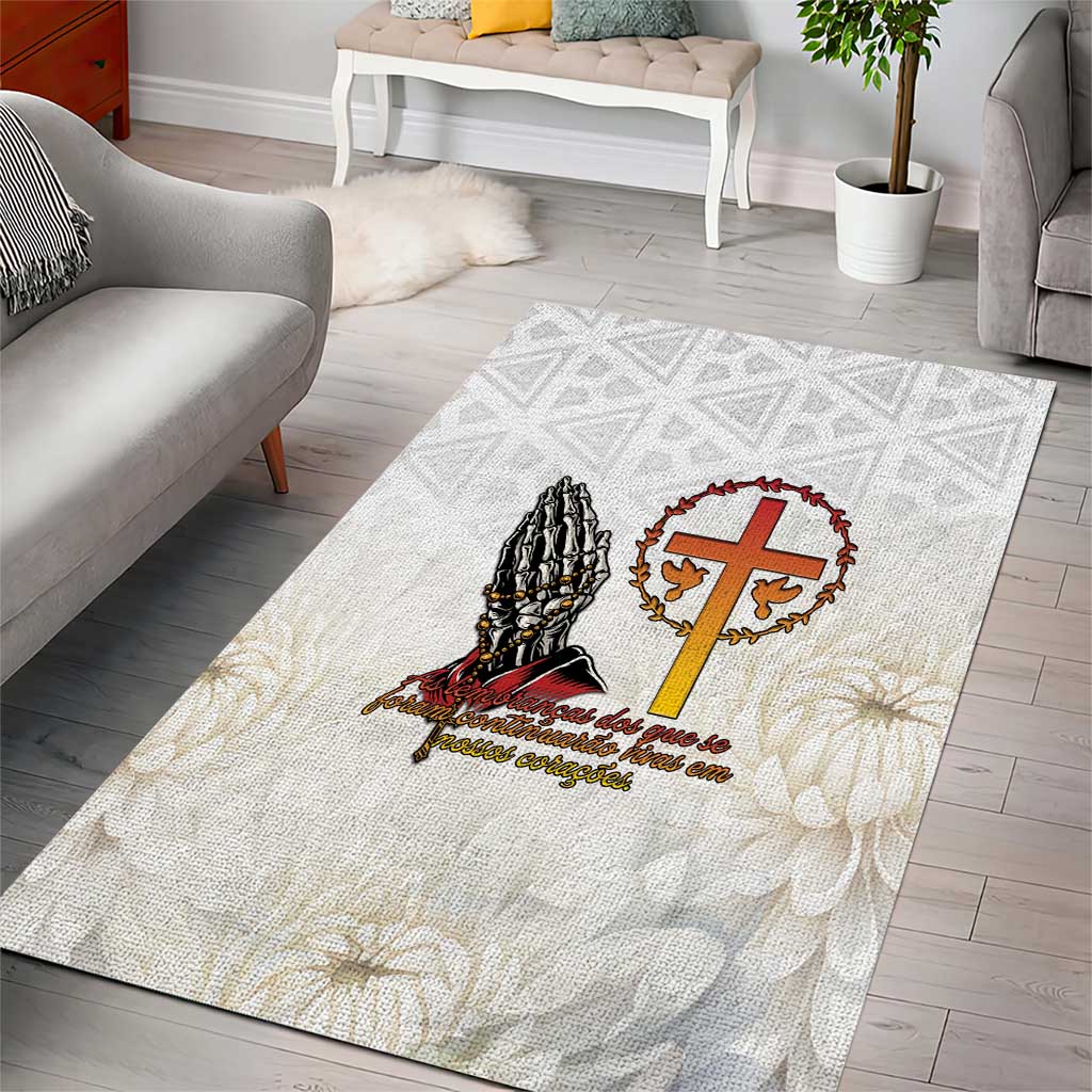 Gone but Never Forgotten Area Rug Angola All Souls Day - African Pride