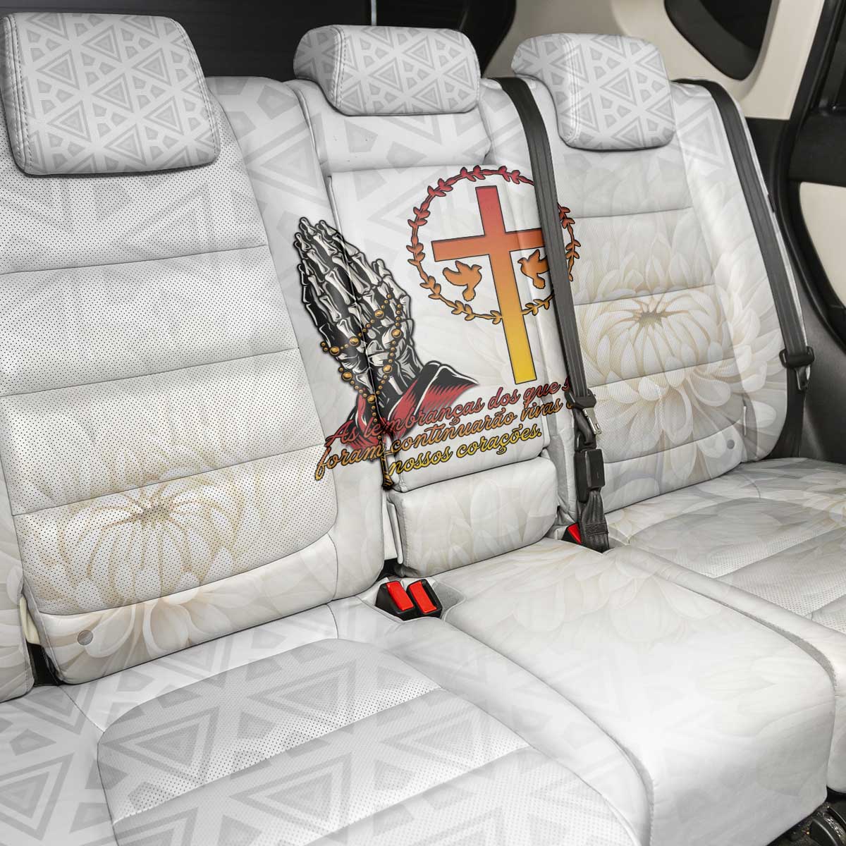 Gone but Never Forgotten Back Car Seat Cover Angola All Souls Day - African Pride