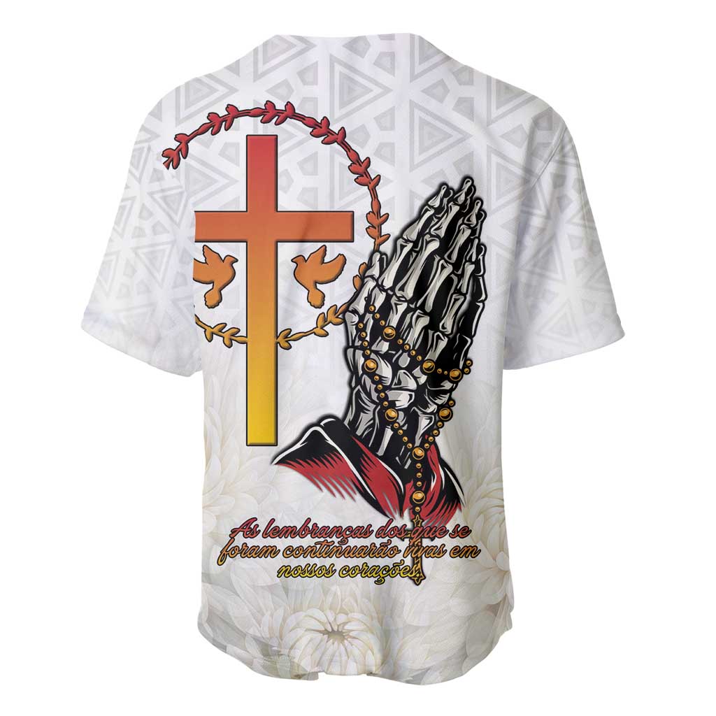 Gone but Never Forgotten Baseball Jersey Angola All Souls Day - African Pride