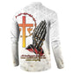 Angola All Souls Day Button Sweatshirt Together in Remembrance