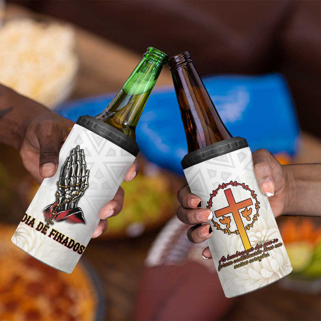 Gone but Never Forgotten 4 in 1 Can Cooler Tumbler Angola All Souls Day - African Pride
