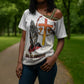 Angola All Souls Day Cross Shoulder Shirt Together in Remembrance