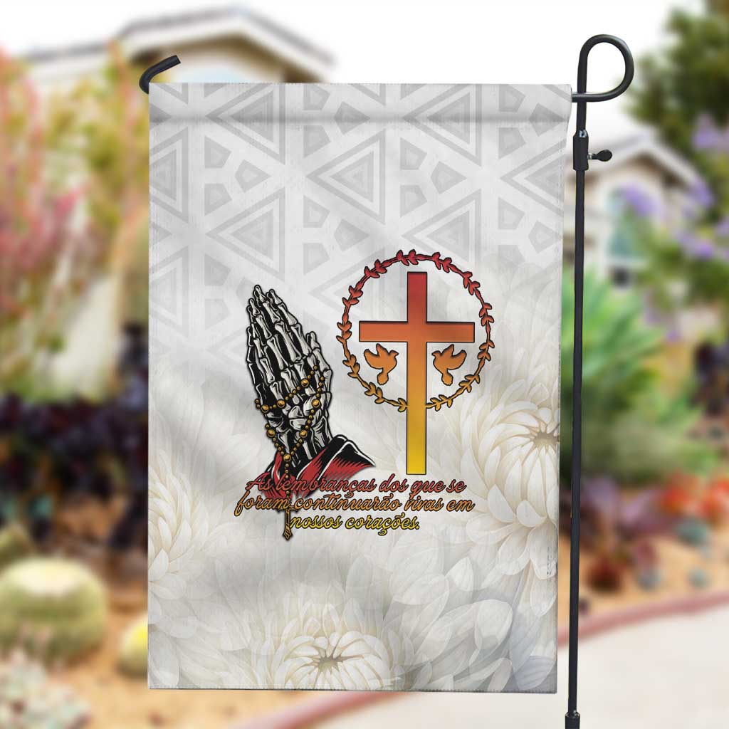 Gone but Never Forgotten Garden Flag Angola All Souls Day - African Pride