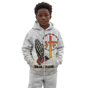 Gone but Never Forgotten Kid Hoodie Angola All Souls Day - African Pride