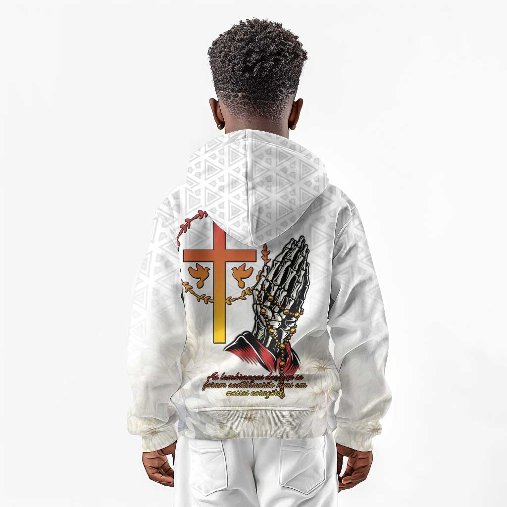 Gone but Never Forgotten Kid Hoodie Angola All Souls Day - African Pride