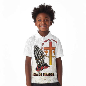 Gone but Never Forgotten Kid Polo Shirt Angola All Souls Day - African Pride