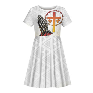 Gone but Never Forgotten Kid Short Sleeve Dress Angola All Souls Day - African Pride