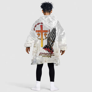 Gone but Never Forgotten Kid Wearable Blanket Hoodie Angola All Souls Day - African Pride
