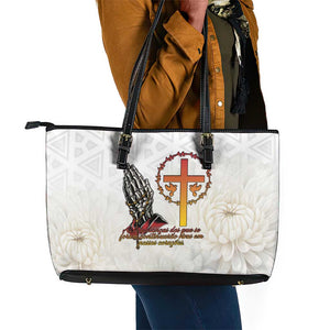 Gone but Never Forgotten Leather Tote Bag Angola All Souls Day - African Pride
